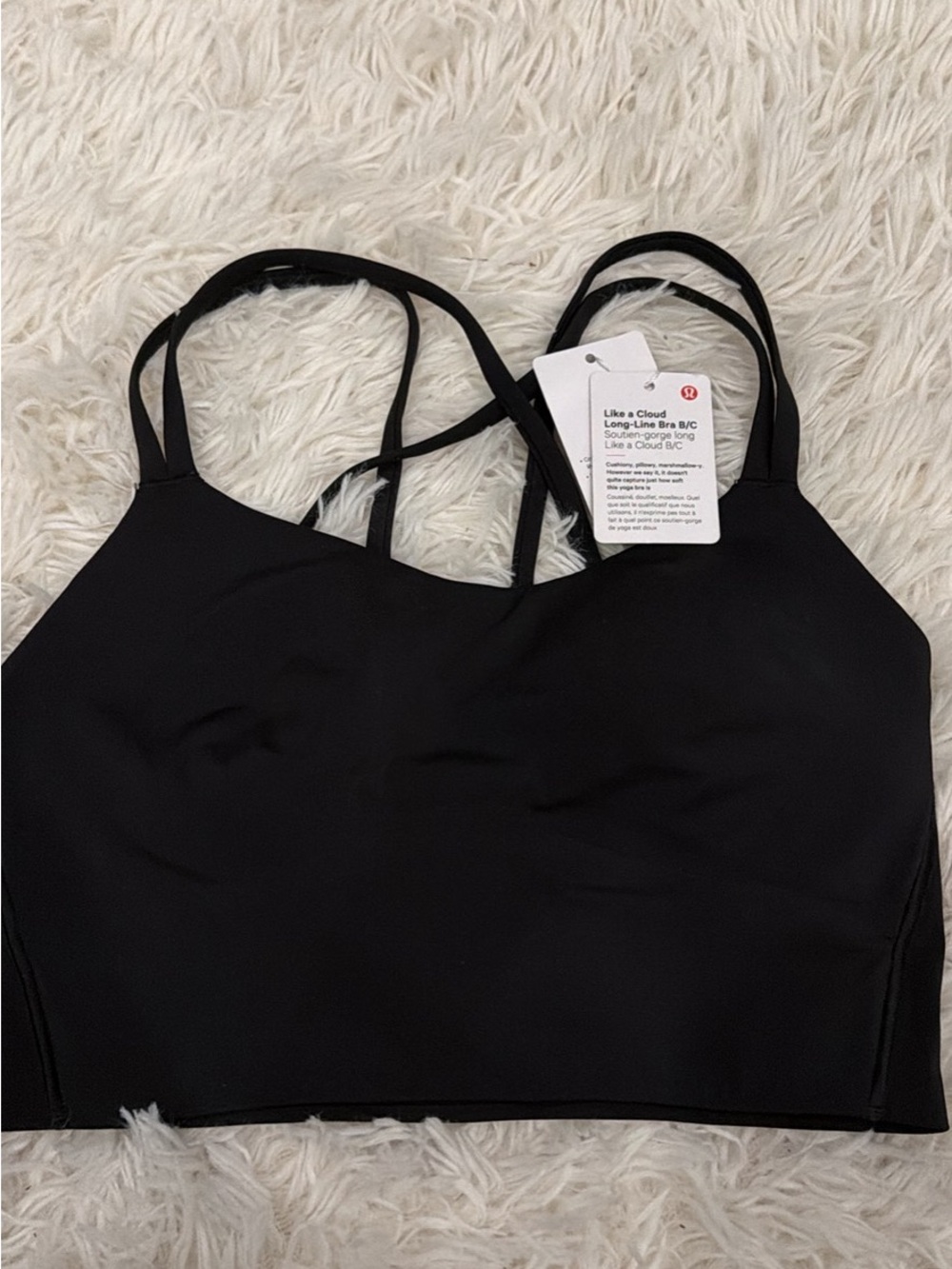 Lululemon Long-Line Bra - Black